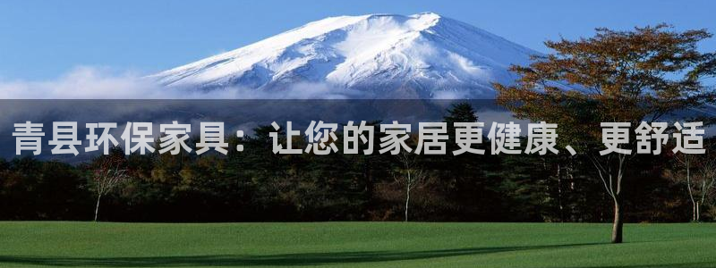 杏耀平台注册流程：青县环保家具：让您的家居更健康、更舒适