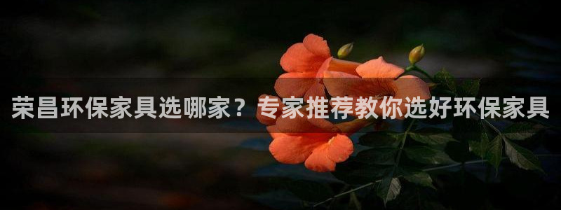 杏耀平台没有了：荣昌环保家具选哪家？专家推荐教你选好环保家具